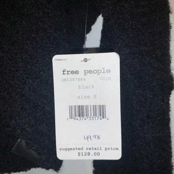 Free People Black Sweater - Picture 4 of 7